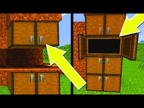 ✓ Minecraft Console Edition - How to Make Cabinets/Cupboards   (Ps3/Xbox360/PS4/XboxOne/WiiU)