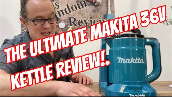 New Makita 18V X2 Cordless Kettle for Instant Noodles & More