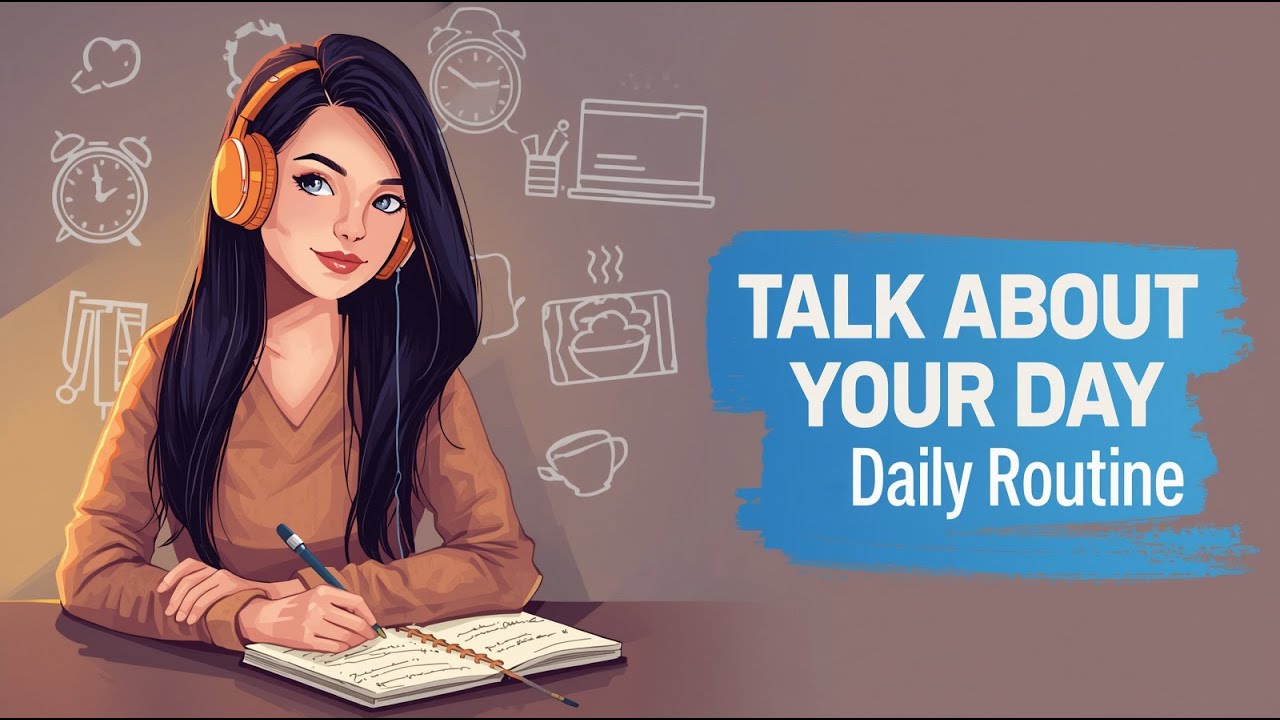 Talk About Your Day in English | Daily Routine Speaking Practice ...