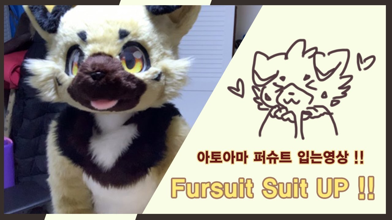 atoama fursuit suit up ! ! (Tina)