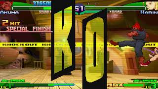 Street Fighter Alpha 3 Upper - Full Gameplay with Akuma. Having fun and releasing Rage. No throws.