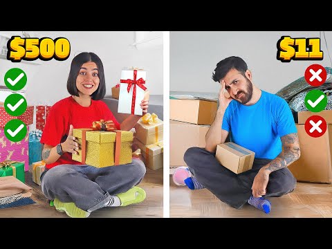 چالش خرید ۱۰ کادو بر اساس شخصیت همدیگه دل سینا شکست 