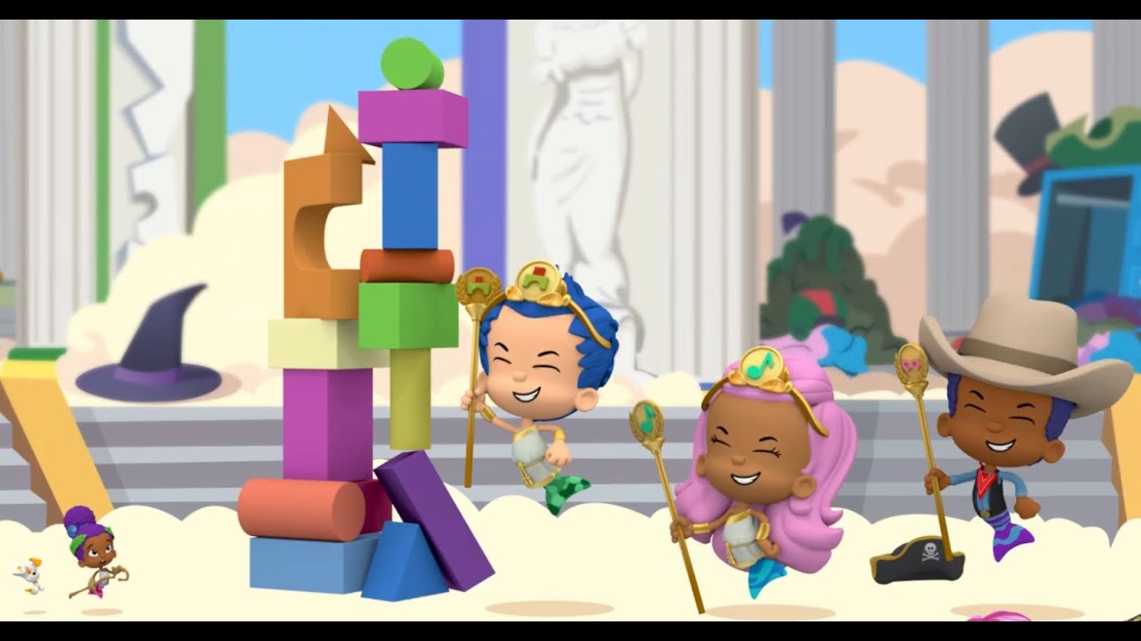 bubble guppies the mighty untidy titans