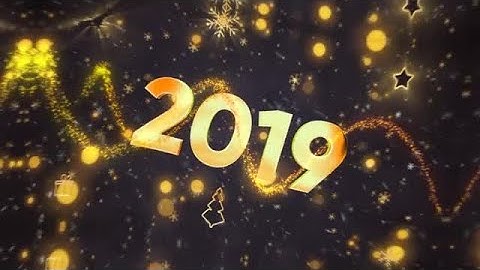 New Year Countdown After Effects Templates