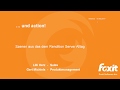Webinar: Foxit Rendition Server – Zentrale Dokumentenkonvertierung nach PDF & PDF/A