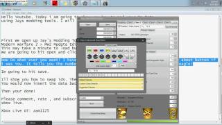 How to mod your mp data using Jays modding tools.