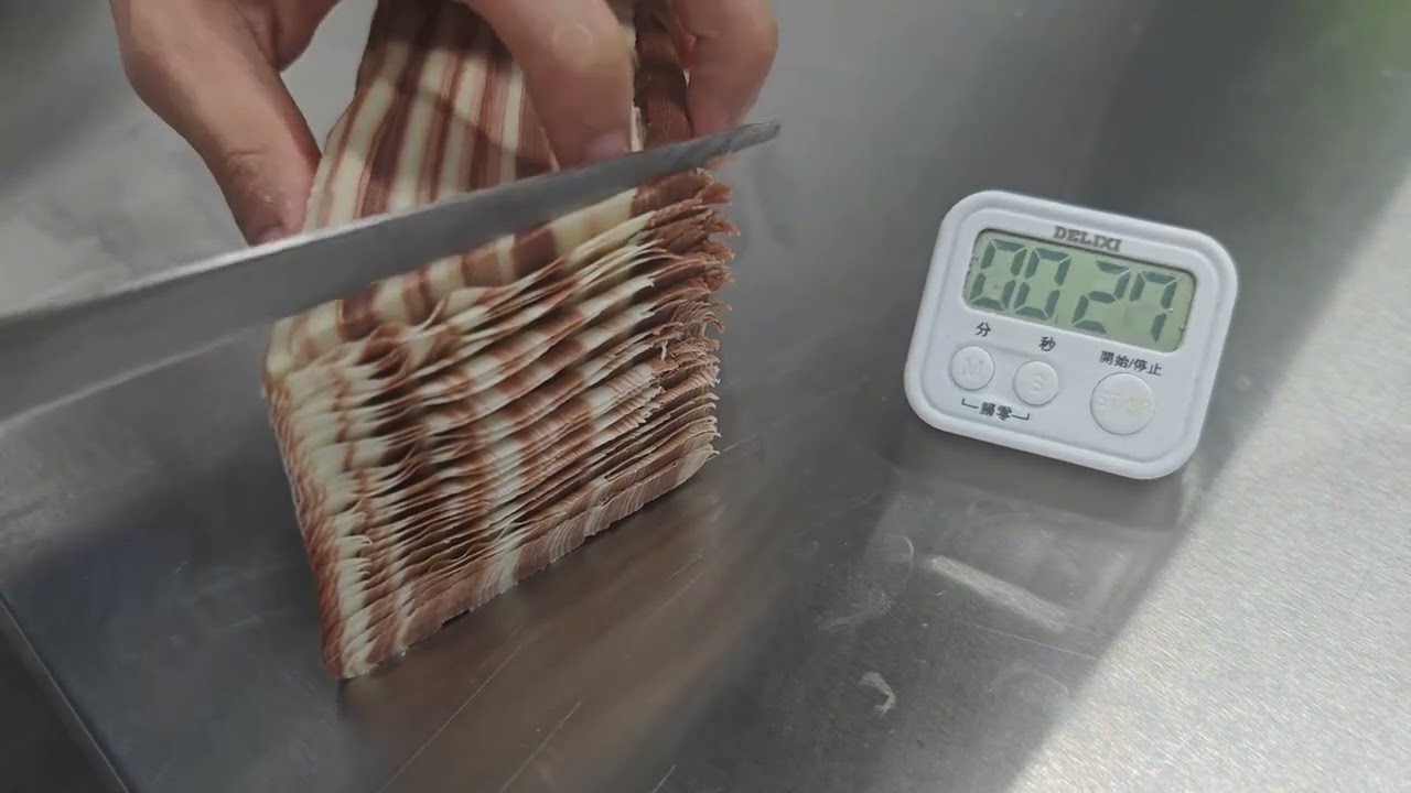 Cut some squirrel hair, knife skills 