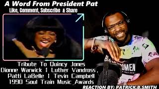 Dionne Warwick | Luther Vandross | Patti LaBelle | Tevin Campbell- Quincy J TRIBUTE- REACTION VIDEO