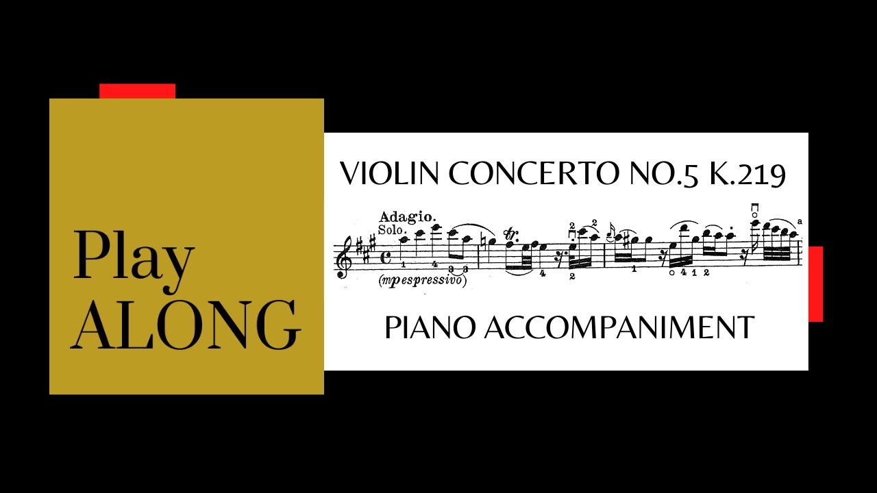 mozart violin concerto no 5
