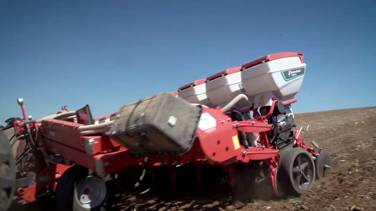 Прецизна сеитба със сеялка Kverneland Optima и GeoSeed Level ll