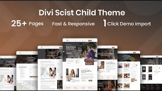 Scist Divi Child Theme - One Click Demo Import