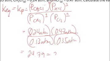 Equilibrium Expression Calculations