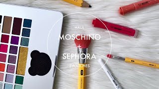 モスキーノ　SEPHORAコラボ　リップグロスとケース モスキーノ SEPHORAコラボ リップグロスとケース リップグロス