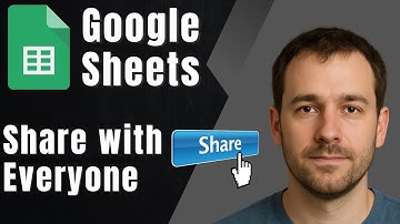 How to Give Access to Google Sheets to Everyone (2025 Tutorial)