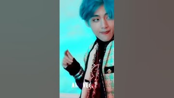 Bts v attitude status #Bts #kim tae-hyung 😘😘#you tube #short #video