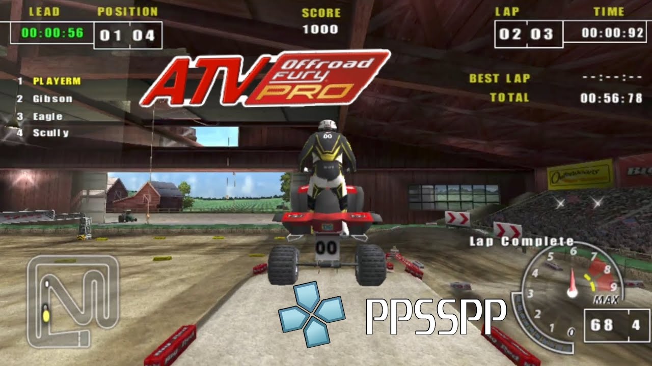 Test de ATV Off Road Fury Pro sur PSP par