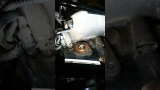 2002 1500 ram 360 broken thermostat housing bolt part 1