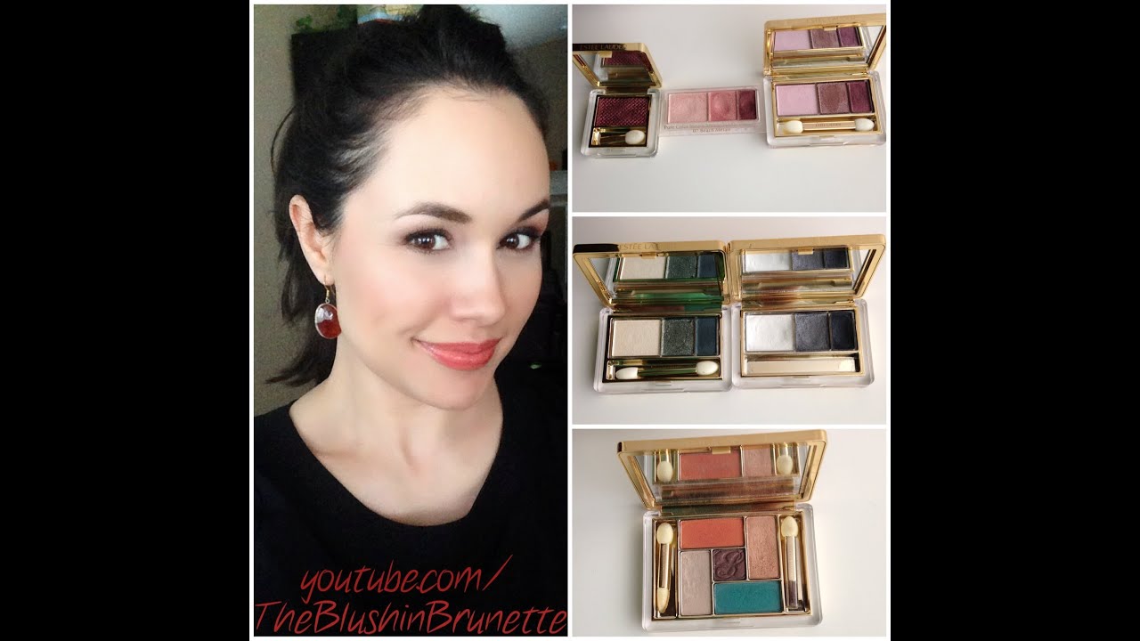 ESTEE LAUDER EYE SHADOW COLLECTION SWATCHES Including NEW FALL