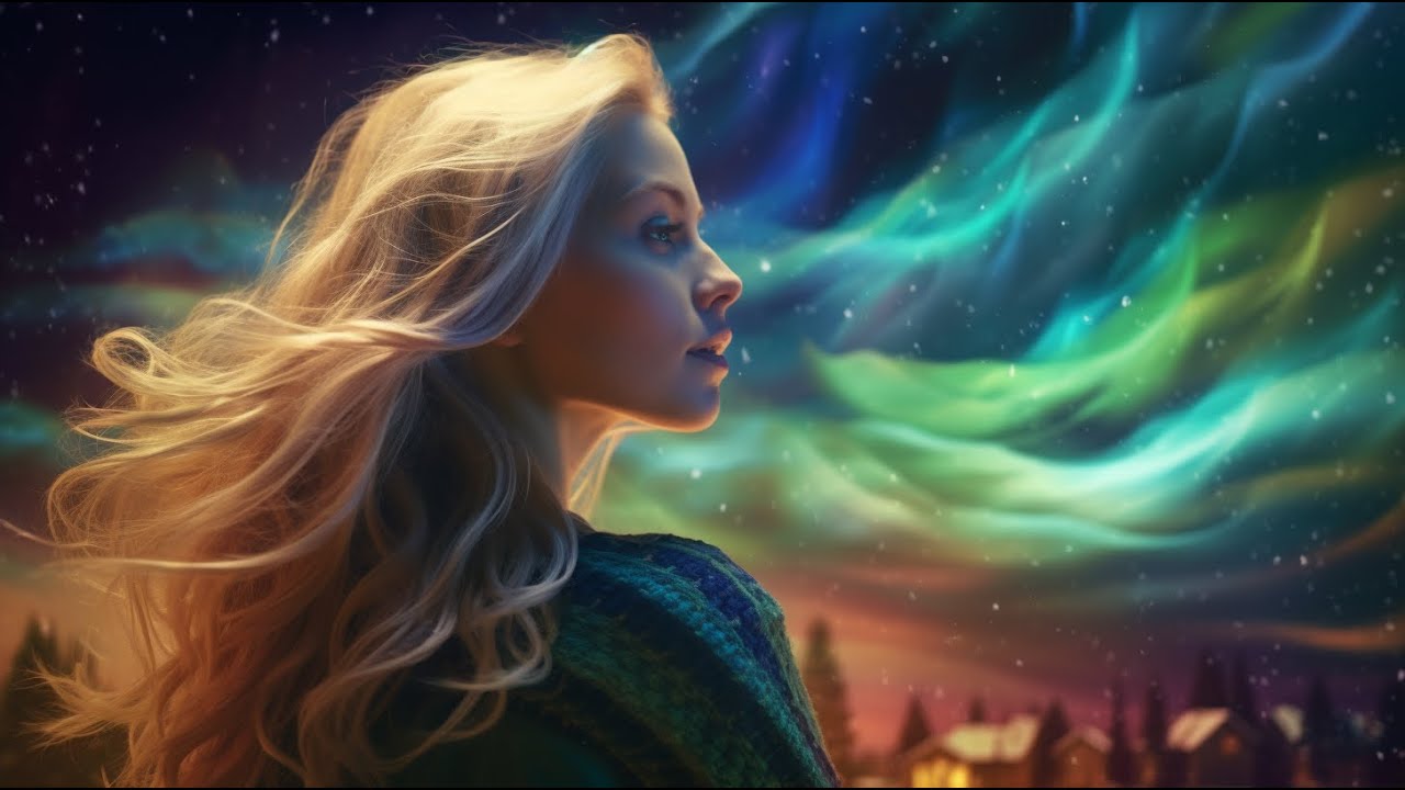 Aurora Borealis And Northern Lights - Relaxing Ambient Music for Sleep ...
