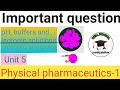 #importantquestions of physical pharmaceutics-1 for b.pharma 3rd semester