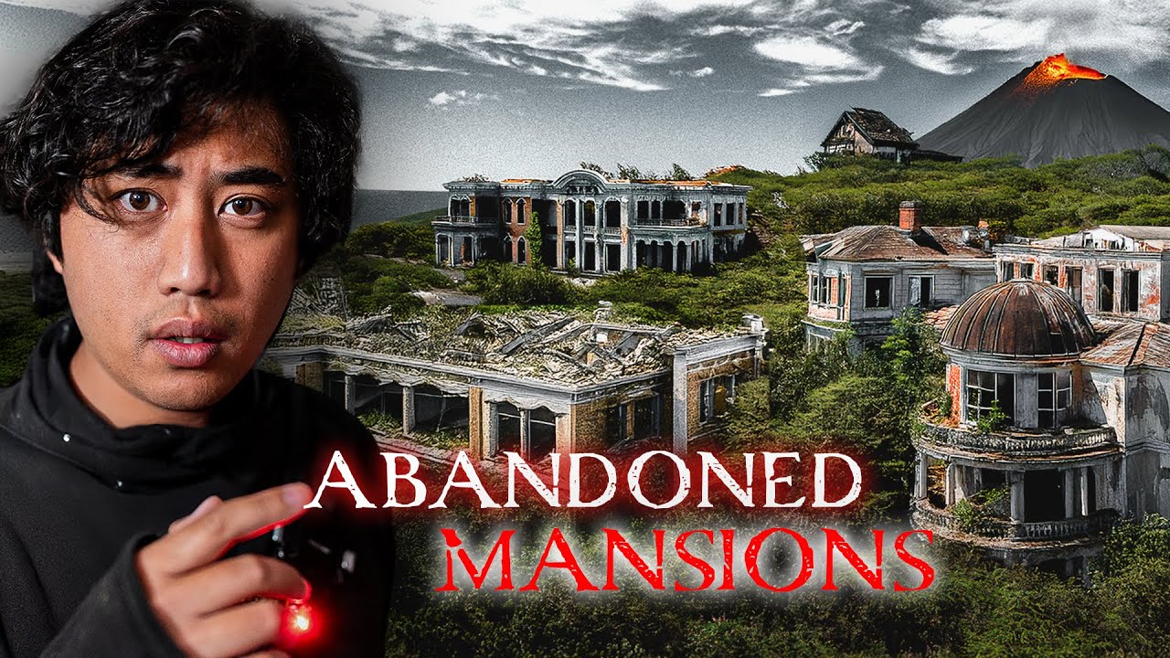 Abandoned Millionaires Island OVER 100 Mansion's w/ Cars Left Behind