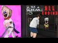 ICE SCREAM 5 All Ending and 3 Attempts | Khaleel and Motu Gameplay