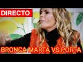 Marta López LA LÍA con Cristina Porta, por Jorge Pérez en Sálvame DIRECTO