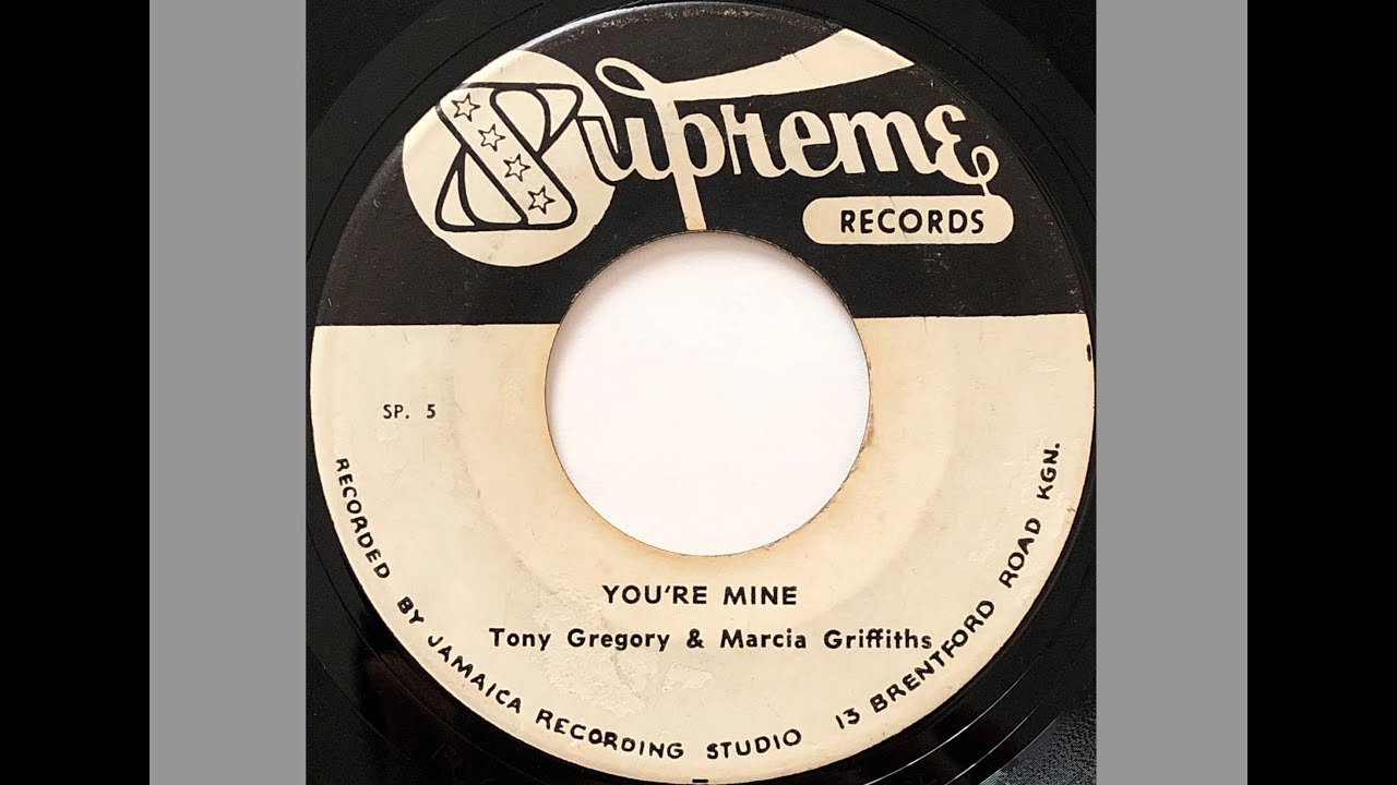 洋楽 TONY GREGORY & MARCIA GRIFFITHS / BABY C Tony Gregory & Marcia Griffiths / You're Mine - YouTube