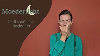 Wisselende Neusgat Ademhaling Voor Ontspanning Nadi Shodhana Beginners Postpartum