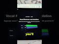 AI Tool To Remove Vocals From Songs