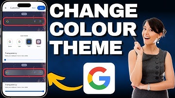 How To Change Colour Theme On a Google Account!
