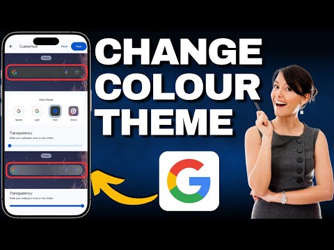 How To Change Colour Theme On a Google Account!