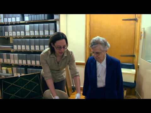 Visite des achives du Monastère des Ursulines de Québec