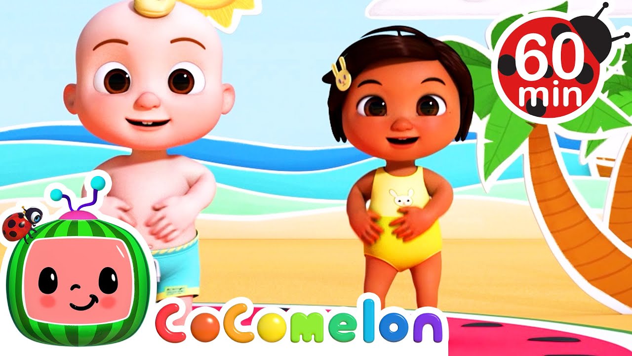 Belly Button Song with Nina and JJ Nursery Rhymes for