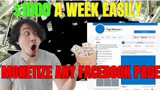 How to make money online. monetize facebook page with adsterra