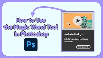 How to Use the Magic Wand Tool in Photoshop 2025