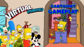 Cartoony Gameplay: The Simpsons Virtual Springfield (REVISITED) PART 1