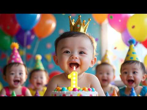 Happy Birthday Song for Kids 🎉 Baby Dance Party (2026) | Cute Baby Dance Party