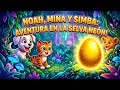Noah, Mina y Simba en busca del Tesoro Dorado✨