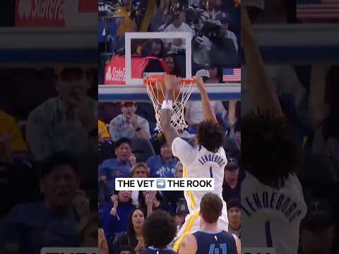Draymond finds Yaxel in transition π