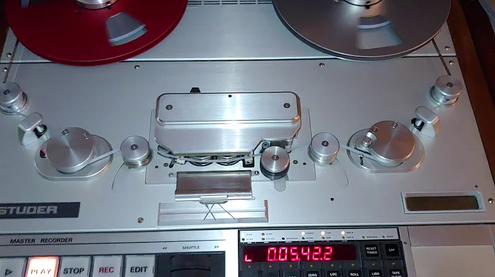 Studer A820 @15ips Playing Pop/Rock