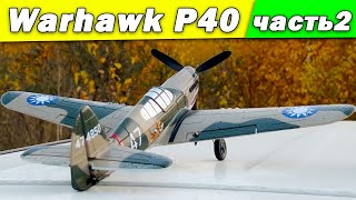 Самолет Volantex RC P40 Warhawk. Часть 2