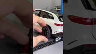 Mercedesbenz Eqs Suv 118 Scale Model Car Tire Change car diecastcars mercedes
