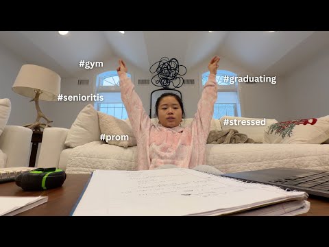 SPEND THE DAY WITH ME AS A SENIOR IN HIGH SCHOOL | gym, school, vlog