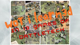 Lessons from all 13 games of BattleTech I played in July Wealth