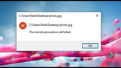 The Remote Procedure Call Failed [Solved]