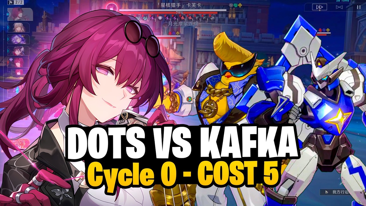 [V4] DOTS vs Kafka Boss - MOC 4.1 | Cycle 0 - Cost 5- Honkai Star Rail