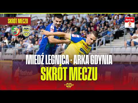 Skrót: Miedź Legnica - Arka Gdynia. Hit w Legnicy! Betclic 1 Liga – 5. Kolejka