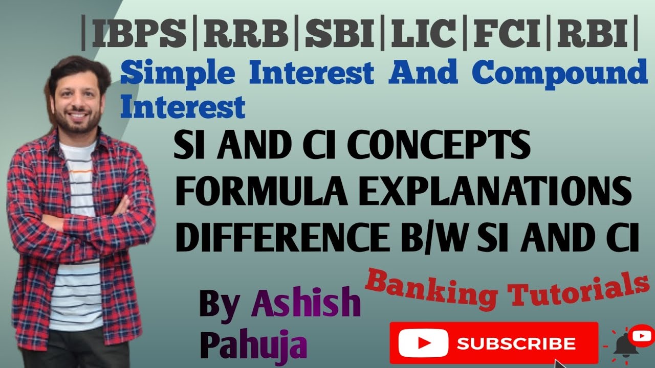 simple Interest and compound interest concept #simpleinterest #compund ...