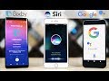 Siri (iOS 11) vs Bixby (Note 8) vs Google Assistant (Oreo)